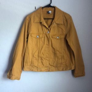 Mustard yellow Jean jacket